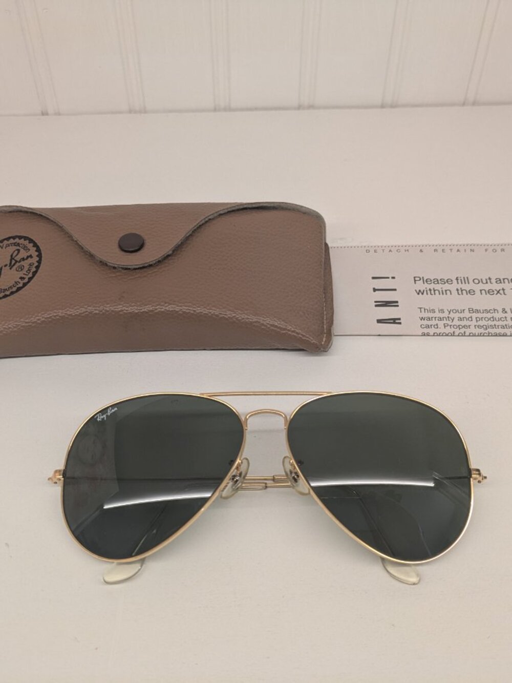 Vintage Bausch and Lomb Ray-Ban Aviators